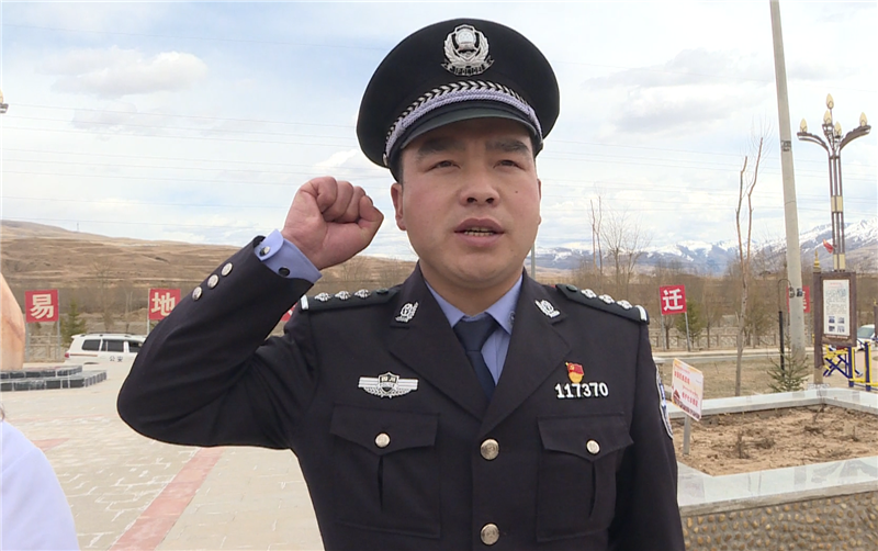 甘孜县陈林火线入党：行动是最好的入党誓词