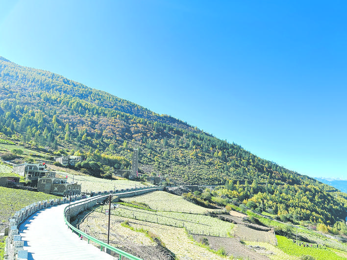 小金县董马村：构筑农村公路“交通网”打通乡村振兴“快车道”